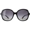 Coach Sunglasses HC8360U 5002T3 Black Grey Gradient Polarized