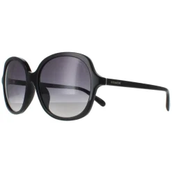 Coach Sunglasses HC8360U 5002T3 Black Grey Gradient Polarized