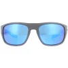Costa Del Mar Sunglasses Tico TCO 98 OBMGLP Matte Grey Blue Mirror Pol