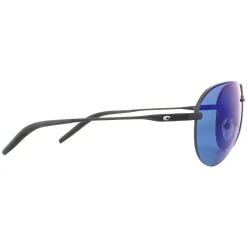 Costa Del Mar Sunglasses Helo HLO-11-OBMP Matte Black Blue Mirror Pola