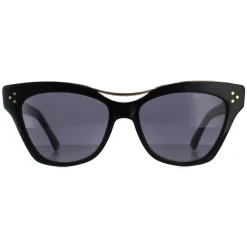 Cutler and Gross Sunglasses 1283 001 Gold Black Tortoiseshell Blue Gre