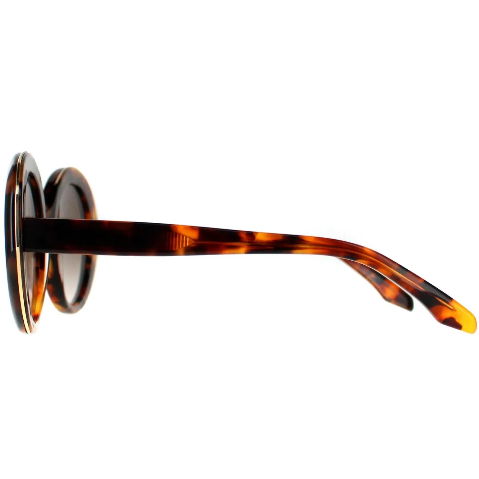 Cutler and Gross Sunglasses 1327 002 Yellow Tortoiseshell Brown