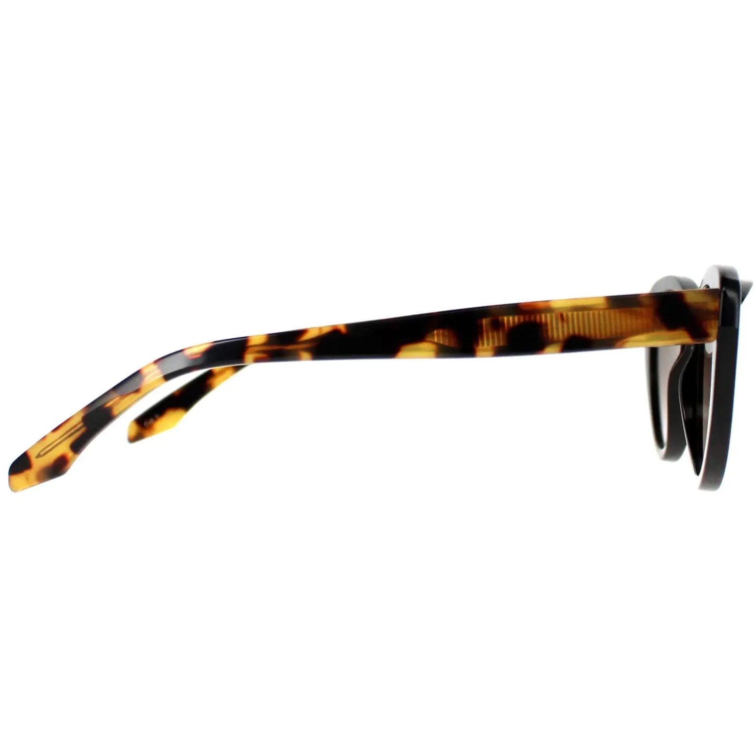 Cutler and Gross Sunglasses 1321 004 Black Yellow Brown Gradient