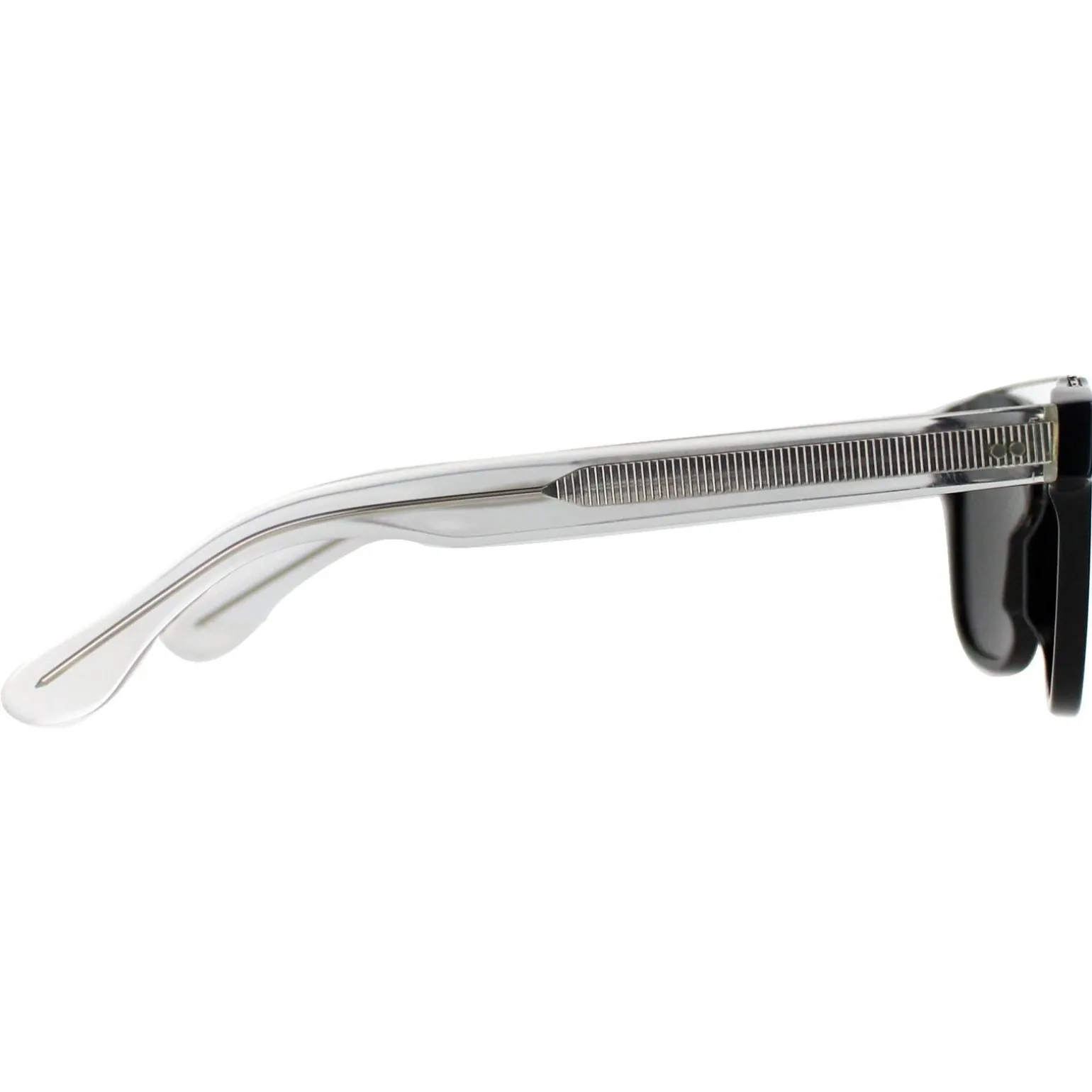 Cutler and Gross Sunglasses 1297 001 Silver Black Crystal Grey