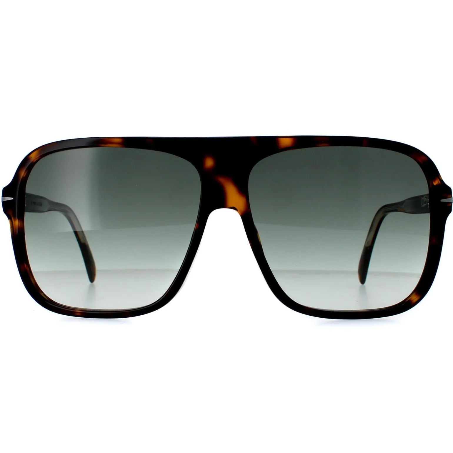 David Beckham Sunglasses DB7008/S 086 9K Dark Havana Green Gradient