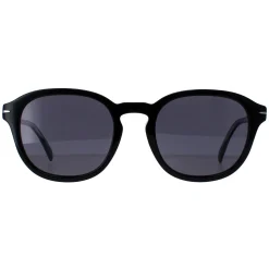 David Beckham Sunglasses DB1011/F/S 807 M9 Black Grey Polarized