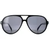 David Beckham Sunglasses DB1091/S 807 M9 Shiny Black Dark Grey