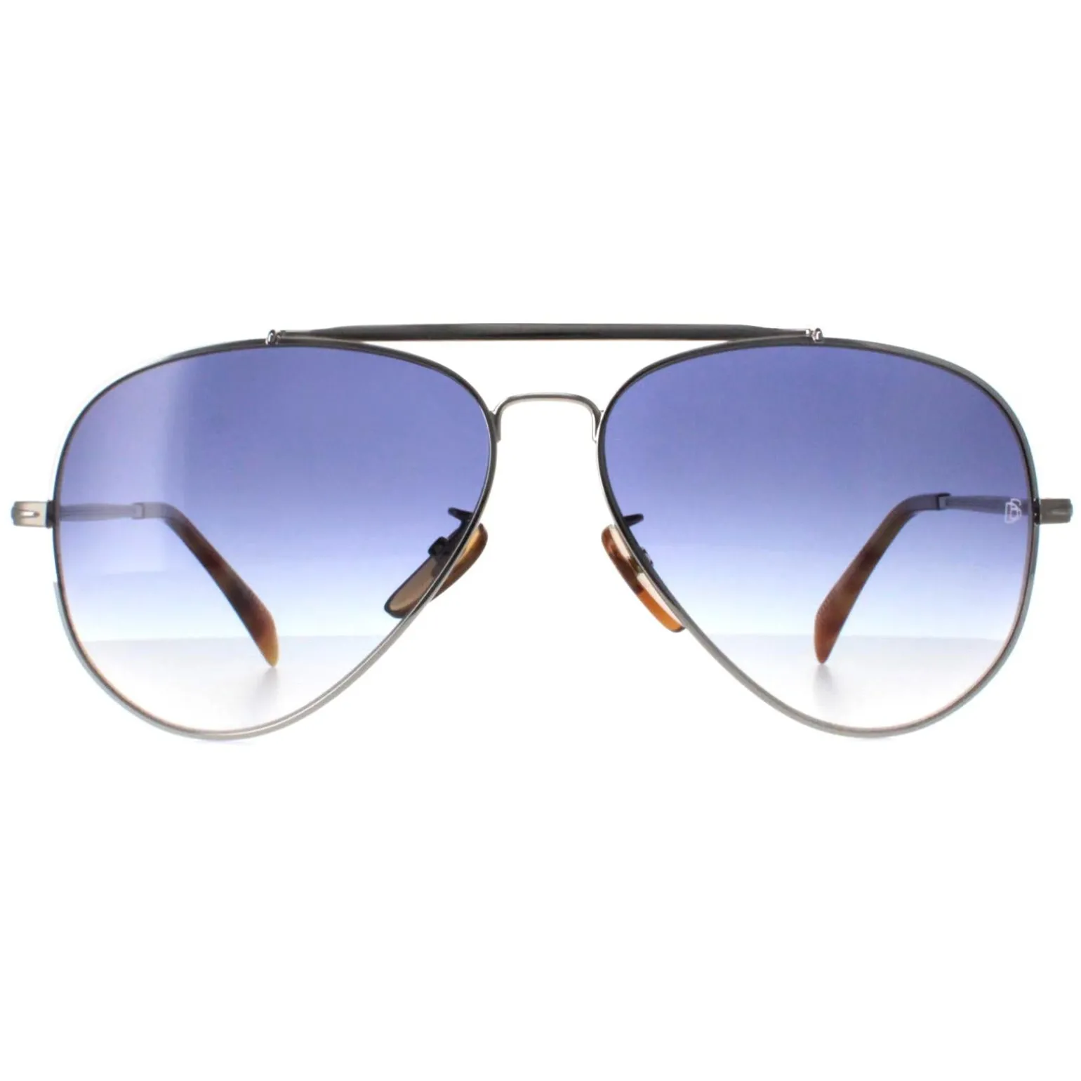 David Beckham Sunglasses DB1004/S 010 08 Palladium Silver Blue Gradien