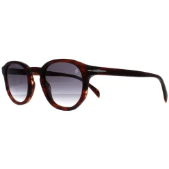 David Beckham Sunglasses DB1007/S 0CJ 9O Matte Striped Brown Dark Grey