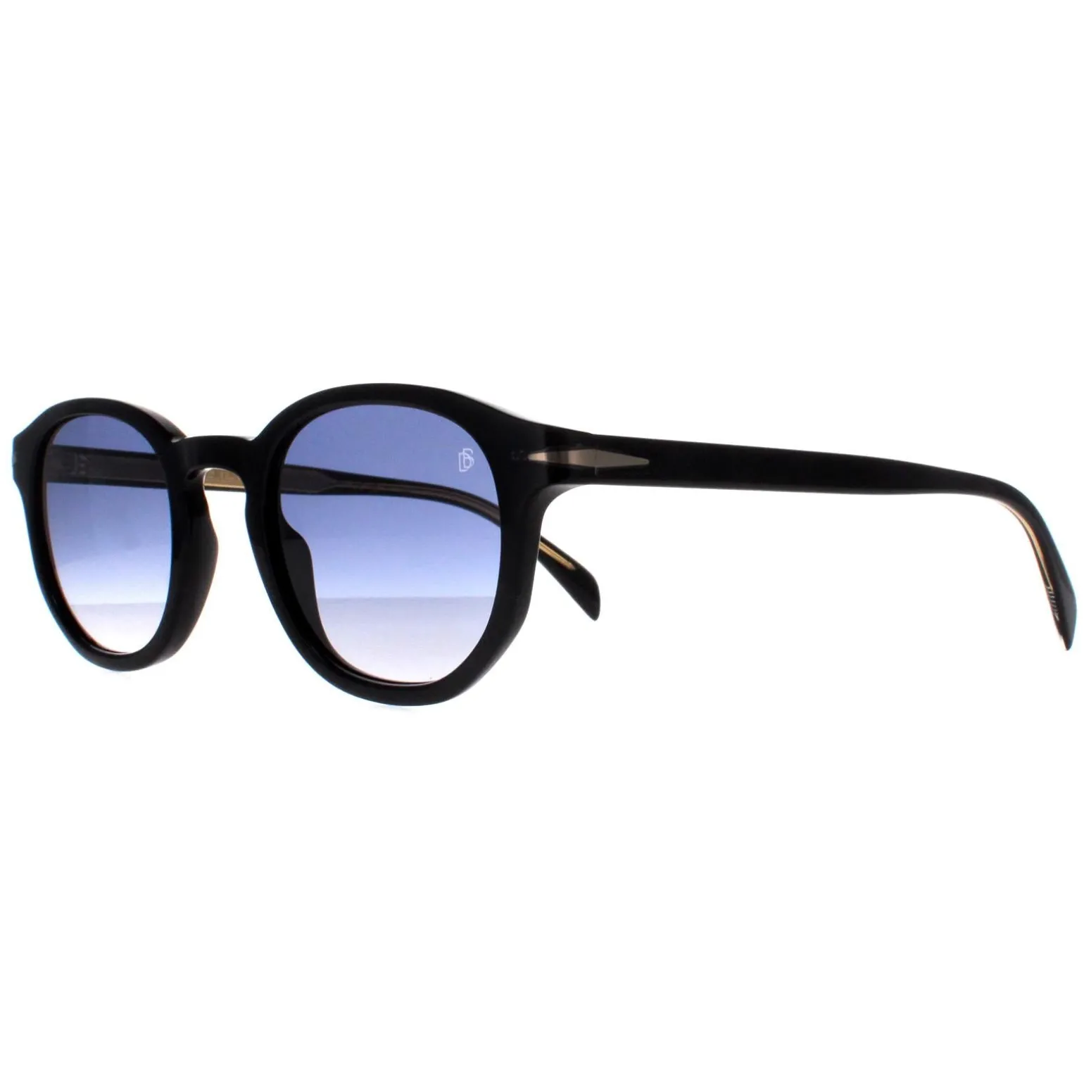 David Beckham Sunglasses DB1007/S 807 08 Black Blue Gradient