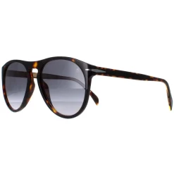 David Beckham Sunglasses DB1008/S 086 9O Dark Tortoise Grey Gradient