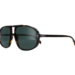 David Beckham Sunglasses DB1000/S 086 QT Dark Havana Green