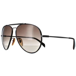 David Beckham Sunglasses DB7003/S KJ1 HA Dark Ruthenium Brown Gradient
