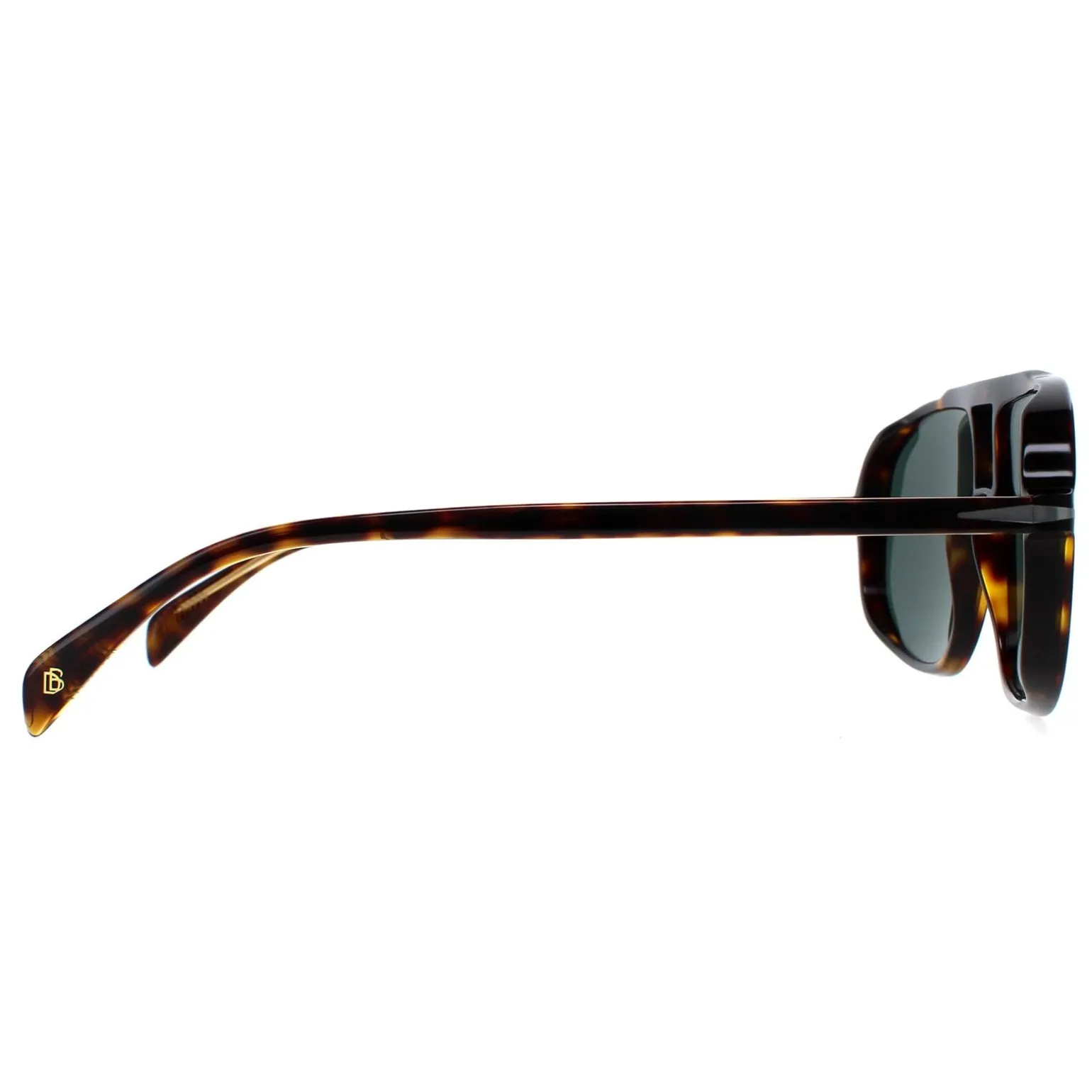 David Beckham Sunglasses DB1000/S 086 QT Dark Havana Green