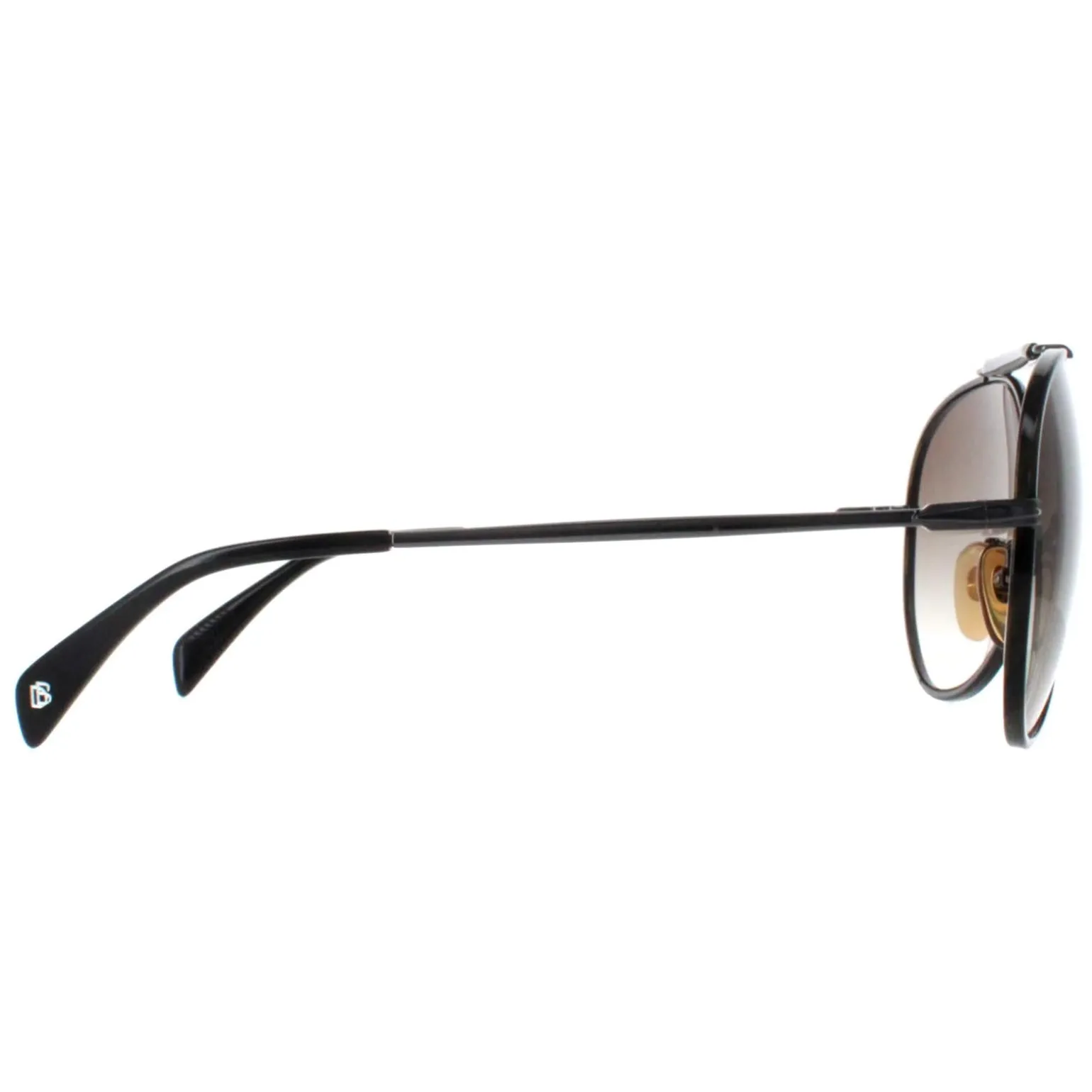 David Beckham Sunglasses DB7003/S KJ1 HA Dark Ruthenium Brown Gradient