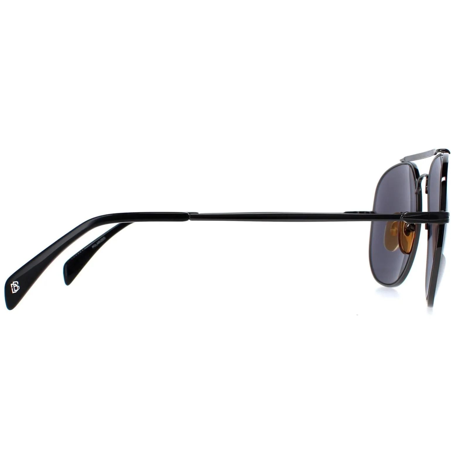 David Beckham Sunglasses DB7004/S V81 M9 Dark Ruthenium Grey Polarized