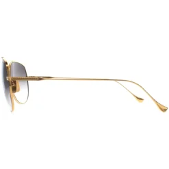 Dita Sunglasses Flight 004 7804 A Black Yellow Gold Dark Grey to Clear