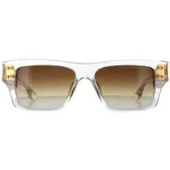 Dita Sunglasses Grandmaster Seven DTS407-A-02 Crystal Clear Yellow Gol