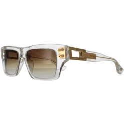 Dita Sunglasses Grandmaster Seven DTS407-A-02 Crystal Clear Yellow Gol