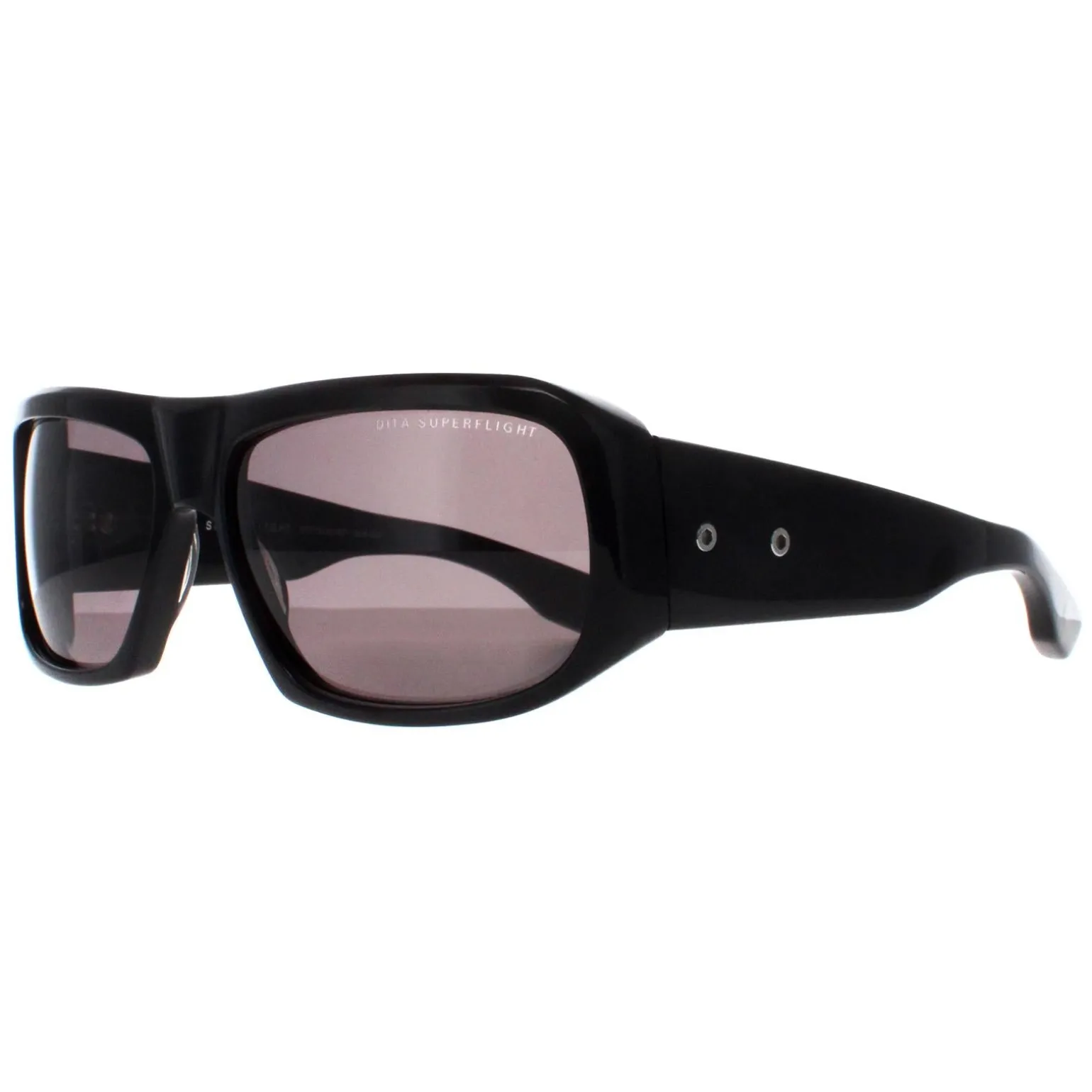Dita Sunglasses Superflight DTS133-61-02 Black SIlver Grey Grey