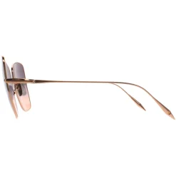 Dita Sunglasses Zazoe DTS145-A-02 Rose Gold Dark Grey to Peach Gradien