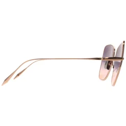 Dita Sunglasses Zazoe DTS145-A-02 Rose Gold Dark Grey to Peach Gradien