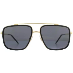 Dolce & Gabbana Sunglasses DG2220 02/81 Gold and Black Brown Gradient
