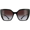 Dolce & Gabbana Sunglasses DG6138 32468G Black On Transparent Grey Dar