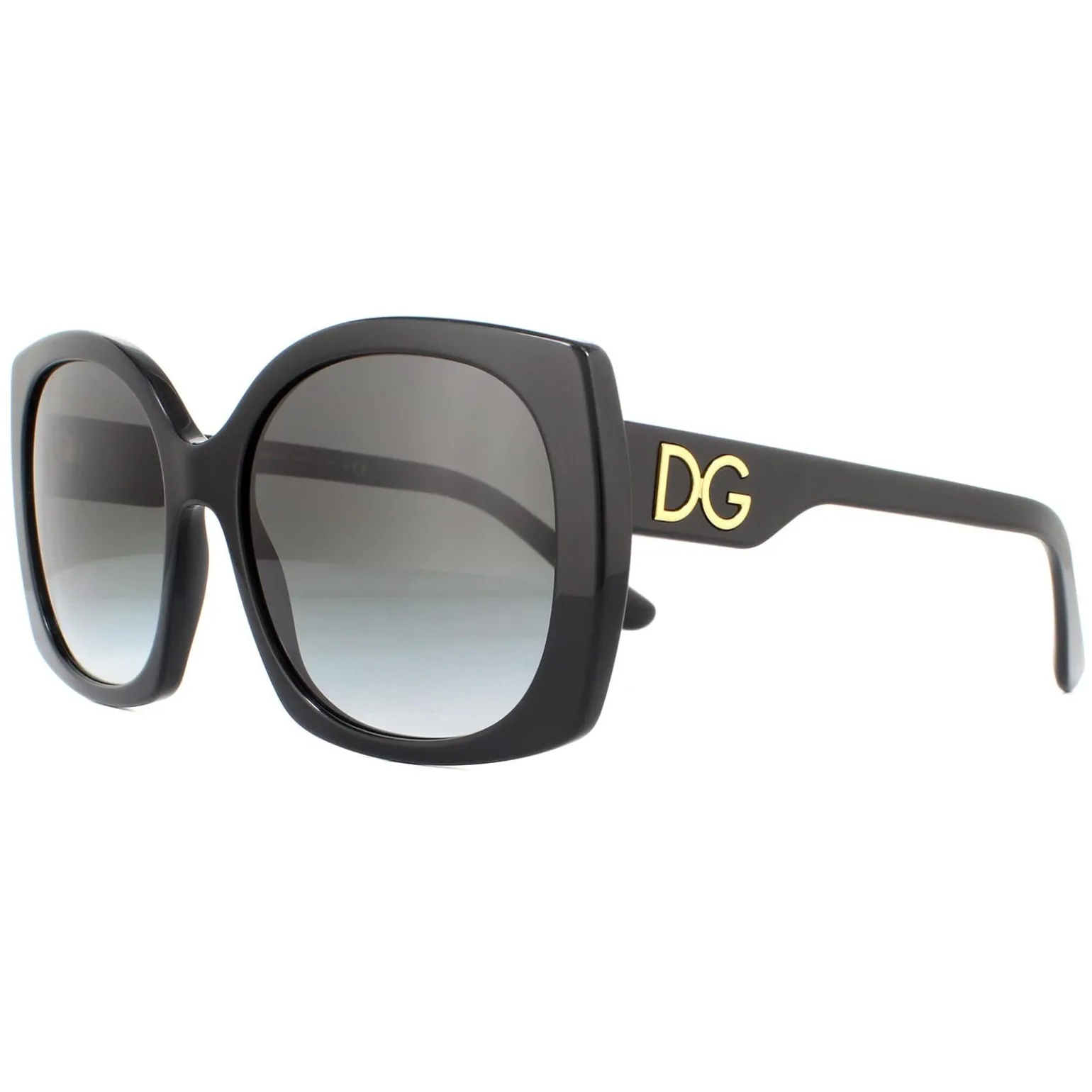 Dolce & Gabbana Sunglasses DG4385 501/8G Black Light Grey Gradient Bla