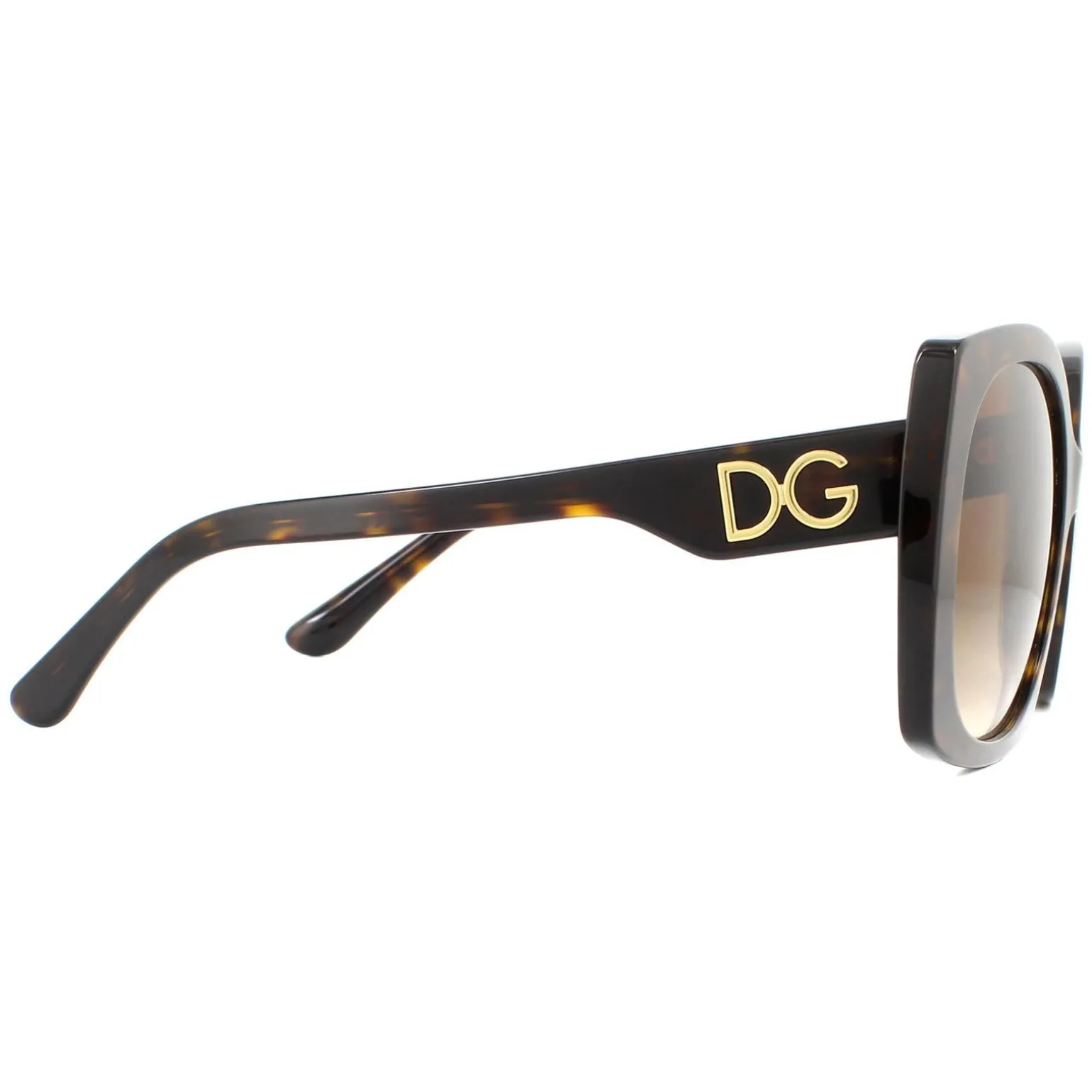 Dolce & Gabbana Sunglasses DG4385 502/13 Havana Brown Gradient Dark Br