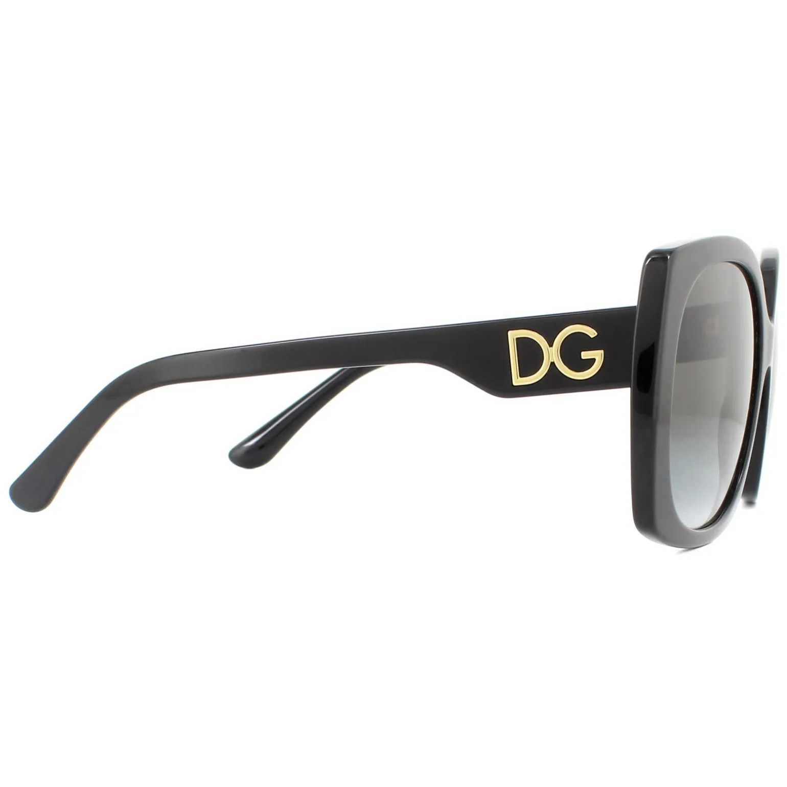 Dolce & Gabbana Sunglasses DG4385 501/8G Black Light Grey Gradient Bla