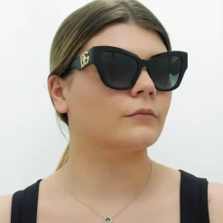 Dolce & Gabbana Sunglasses DG4404 501/8G Black Grey Gradient