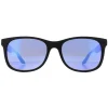 Dragon Sunglasses Eden 43718-003 Black Lumalens Blue Ionized
