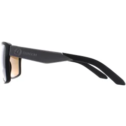 Dragon Sunglasses Space 41443-002 Matte Black Lumlens Silver Ionized