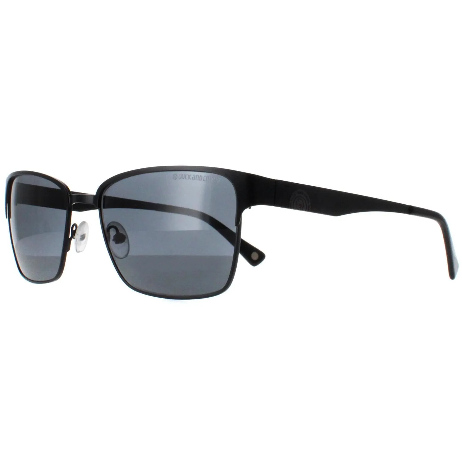 Duck and Cover Sunglasses DCS031 C1 Black Green