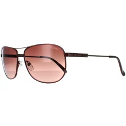 Duck and Cover Sunglasses DCS017 C1 Black Brown Gradient