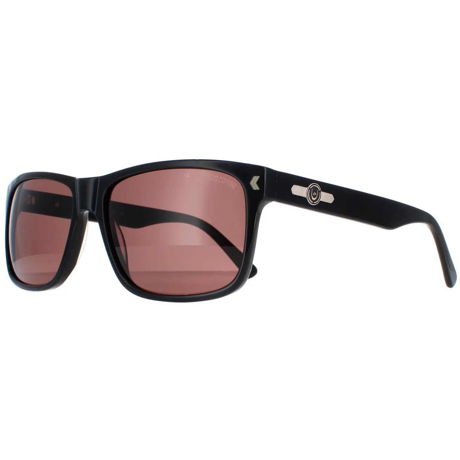 Duck and Cover Sunglasses DCS026 C1 Black Brown
