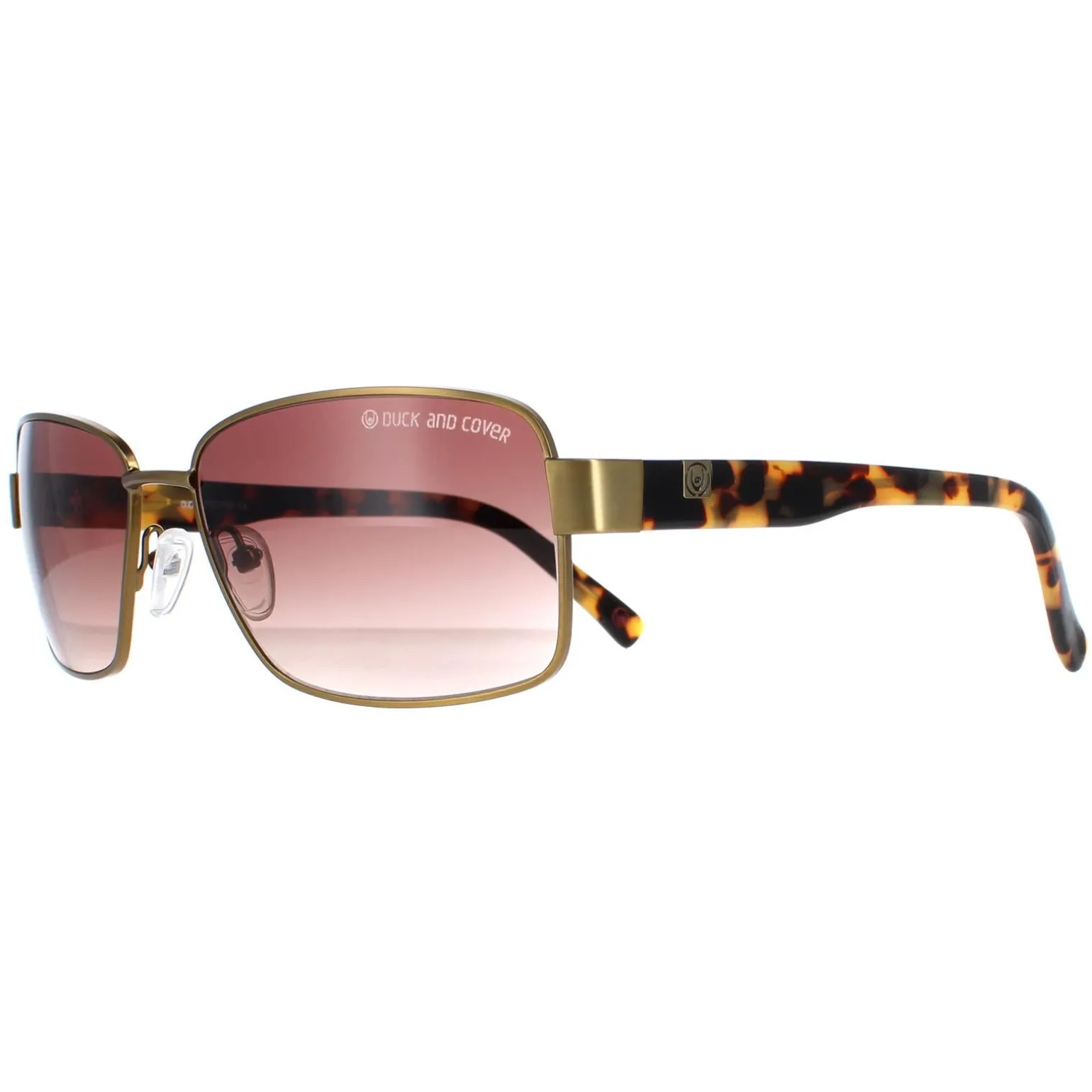 Duck and Cover Sunglasses DCS012 C1 Brown Brown Gradient