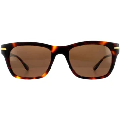 Dunhill Sunglasses SDH014 748P Matt Dark Havana Brown Polarized