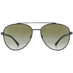 Emporio Armani Sunglasses EA2079 30018E Matte Black Green Gradient