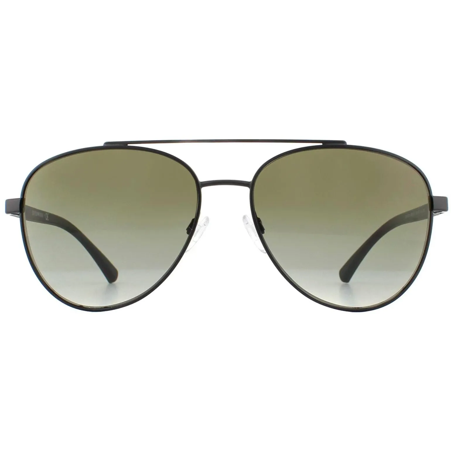 Emporio Armani Sunglasses EA2079 30018E Matte Black Green Gradient