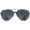Emporio Armani Sunglasses 2059 320387 Matt Black Grey