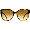 Emporio Armani Sunglasses EA4214U 60593B Shiny Yellow Havana Light Bro