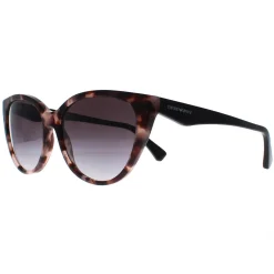 Emporio Armani Sunglasses EA4162 54108G Shiny Pink Havana Grey Gradien