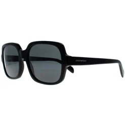 Emporio Armani Sunglasses EA4195 501787 Shiny Black Dark Grey