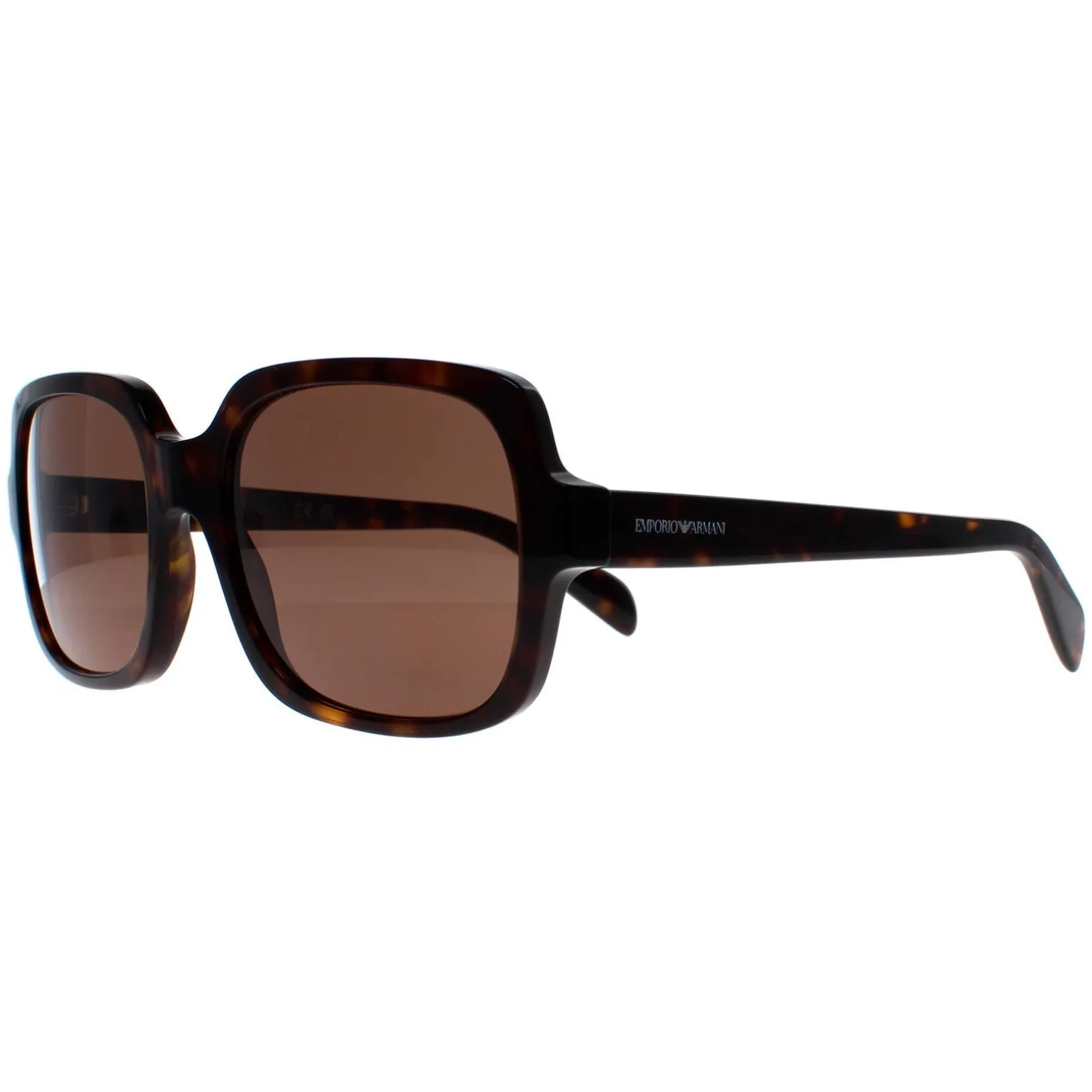 Emporio Armani Sunglasses EA4195 502673 Shiny Havana Dark Brown