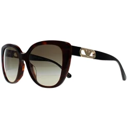 Emporio Armani Sunglasses EA4214U 60608E Shiny Havana Red Green Gradie