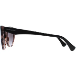 Emporio Armani Sunglasses EA4162 54108G Shiny Pink Havana Grey Gradien