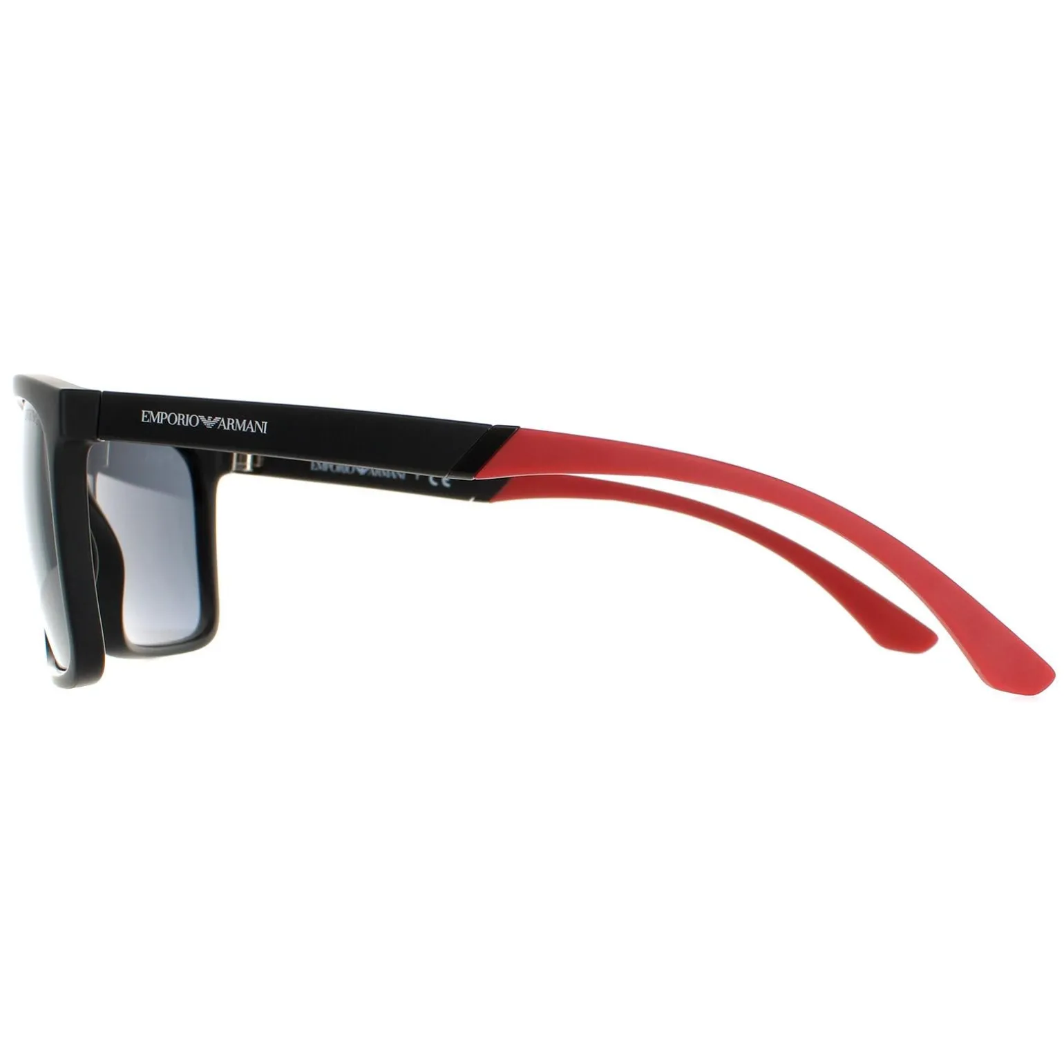 Emporio Armani Sunglasses EA4170 50426G Matte Black Light Grey Mirror