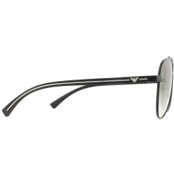 Emporio Armani Sunglasses EA2079 30018E Matte Black Green Gradient
